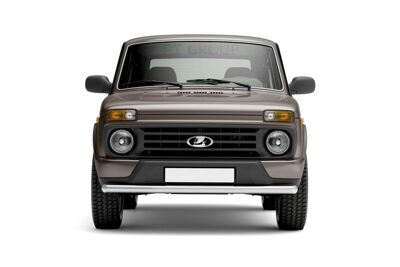 Защита переднего бампера одинарная 63мм (НПС) LADA "4х4 URBAN" 2015-